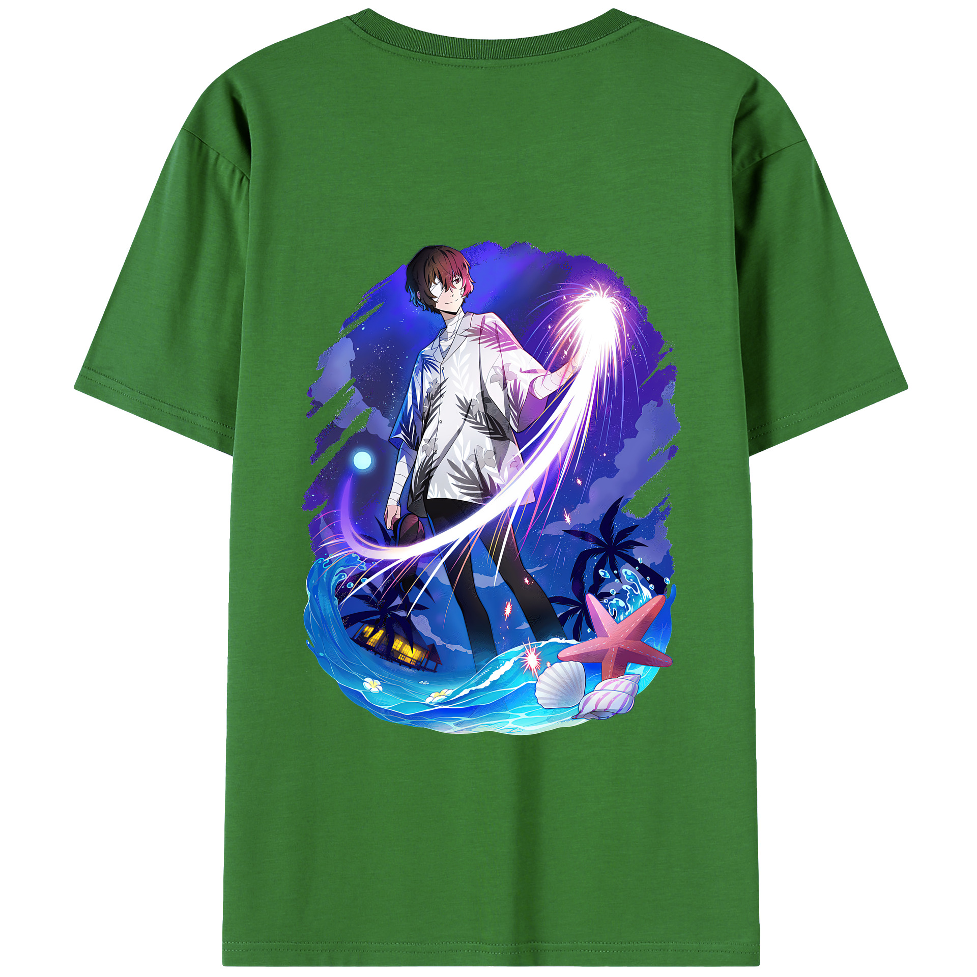 （画像用） 文豪ストレイドッグス Bungo Stray Dogs レディース半袖Tシャツ(バックプリント)